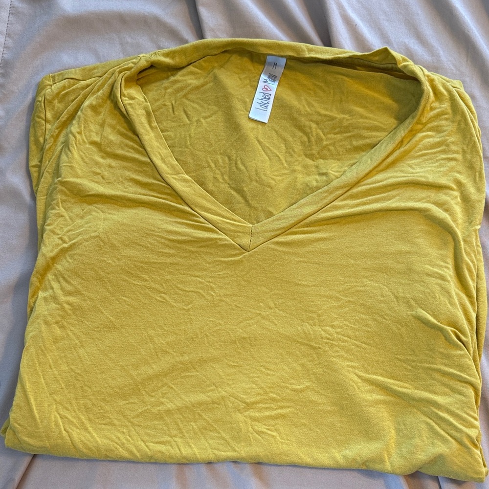 Latched Mama Yellow Short Sleeve Tee